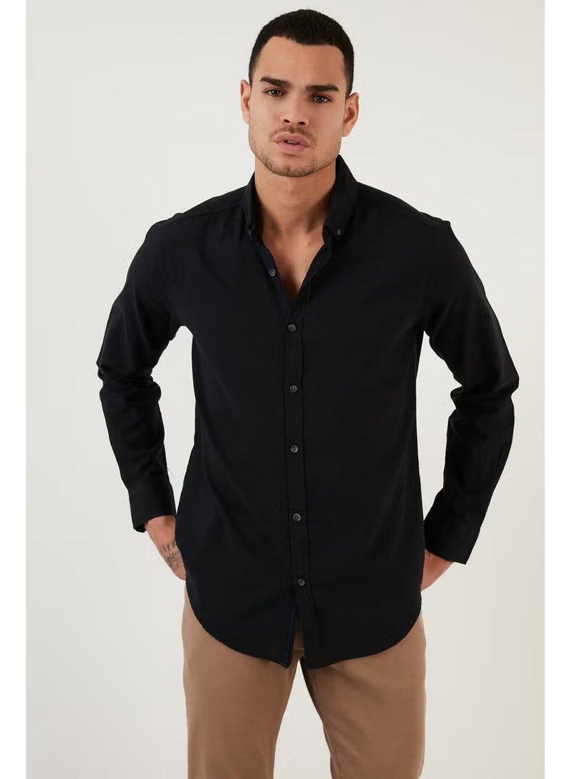 Buratti Cotton Regular Fit Button-down Collar Shirt Men's SHIRT CF20S111871 - Image 2