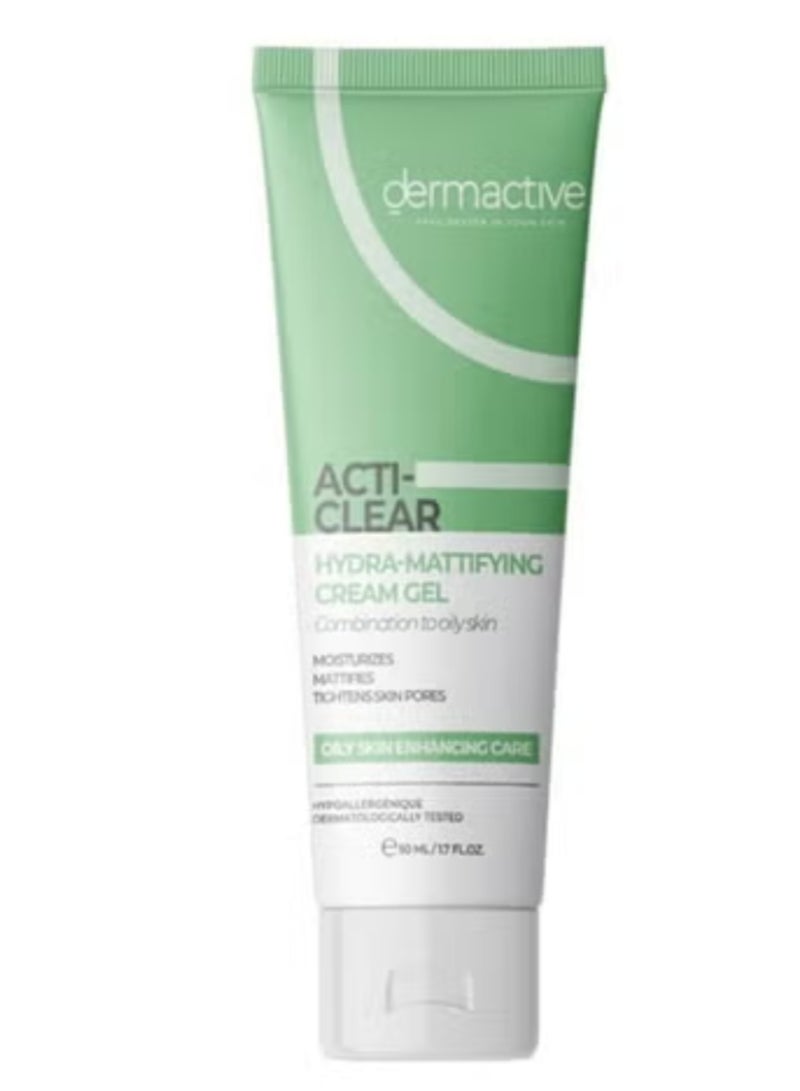 جل ديرماكتيف أكتي-كلير المرطب والمطفأ اللمعة 50 مل