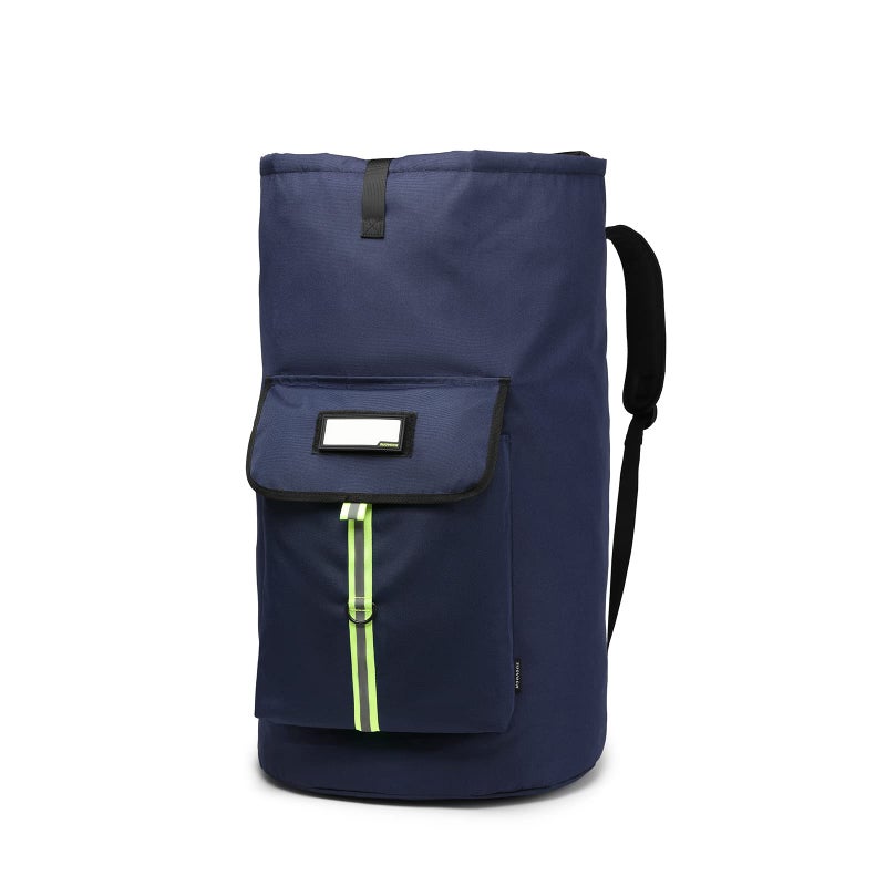 SUOVOCK laundry bag backpackextralarge heavy duty laundry bagslaundry backpack for college studentsdrawstring closure Dark blue laundry bag backpack