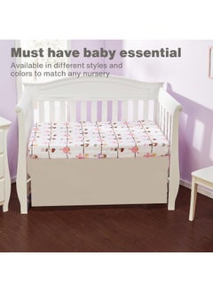 EVERYDAY KIDS EVERYDAY KIDS Baby Girl Fitted Crib Sheet Born to Dance Ballerina  - Image 5