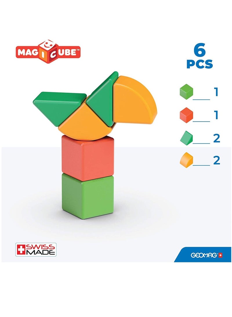 جيوماغ مجموعة جيوماج ماجيكوبي للاشكال المبتدئة 6 قطع - Image 3