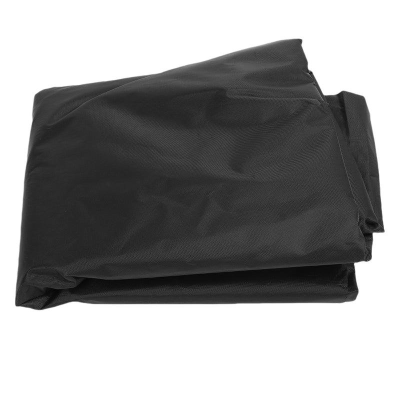 Full Length Mirror Dust Cover 210D Polyester Silver Coated Water Proof Floor Mirror Cover Protector for Indoor Black - Image 2