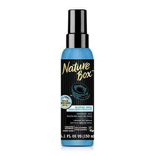 Nature Box Hair Moisture Spray - for Lightweight Hydration, with 100% Cold Pressed Coconut Oil, 5.1 Ounce - Image 3