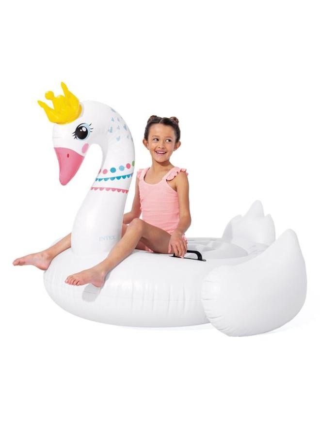 INTEX Inflatable Majestic Swan Ride-On Float - Image 1