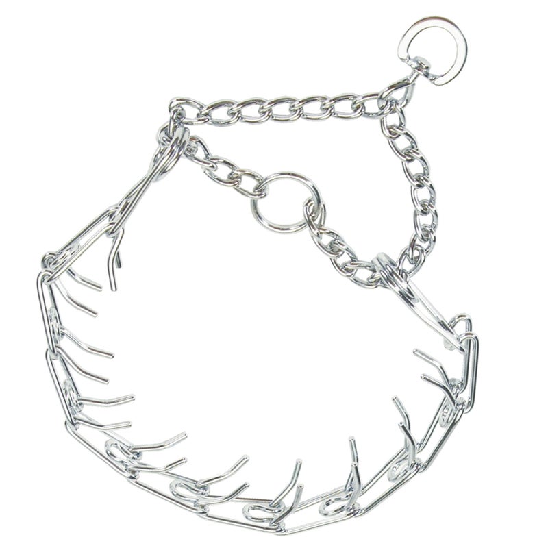 Coastal Pet Titan Dog Prong Training Collar - Rust-Resistant and Prong Metal Training Chain Collar for Dogs - Quality Supplies - 3.3 mm x 20" - Image 1