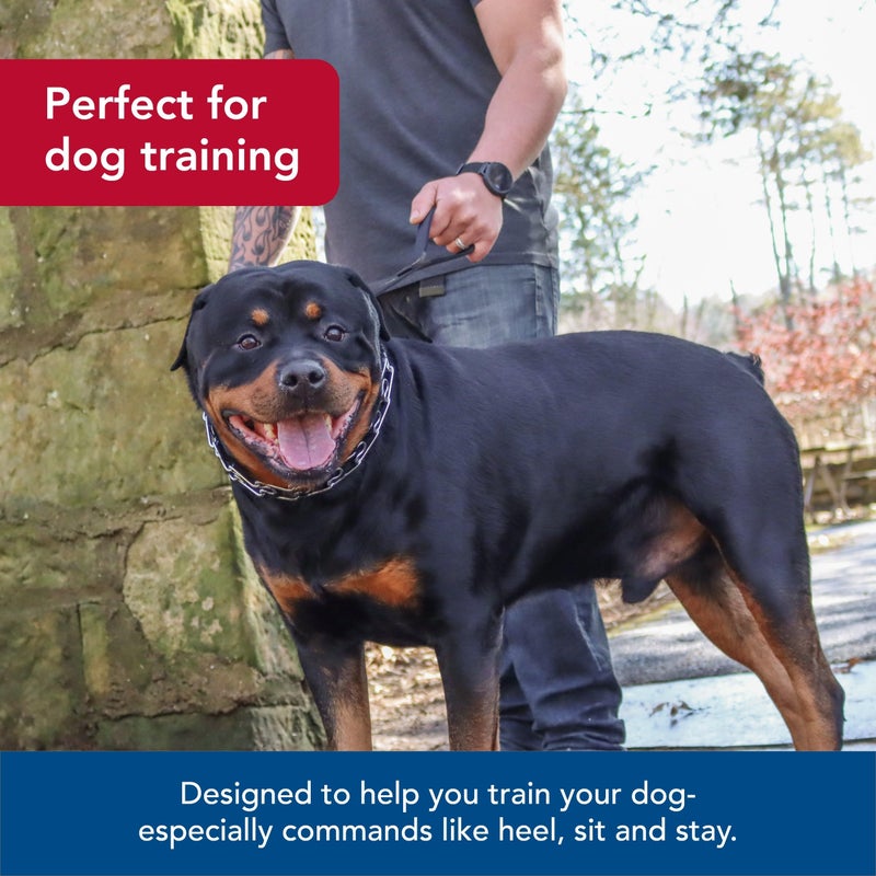 Coastal Pet Titan Dog Prong Training Collar - Rust-Resistant and Prong Metal Training Chain Collar for Dogs - Quality Supplies - 3.3 mm x 20" - Image 3