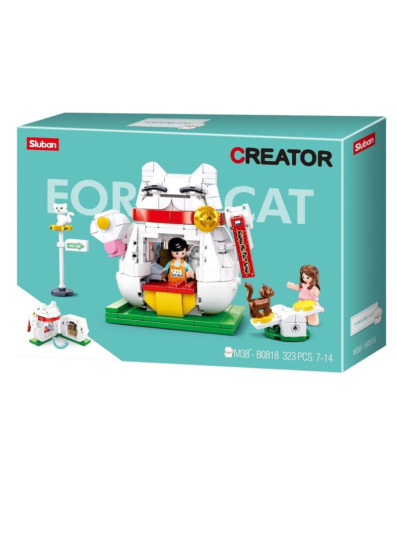Sluban Sluban - Creator Wonders Cat Shop 323 Pieces - M38-B0818  - Image 1