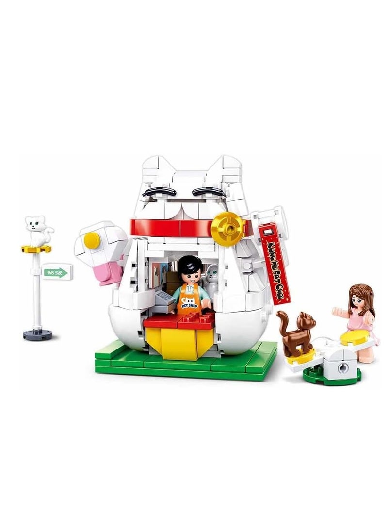 Sluban Sluban - Creator Wonders Cat Shop 323 Pieces - M38-B0818  - Image 2