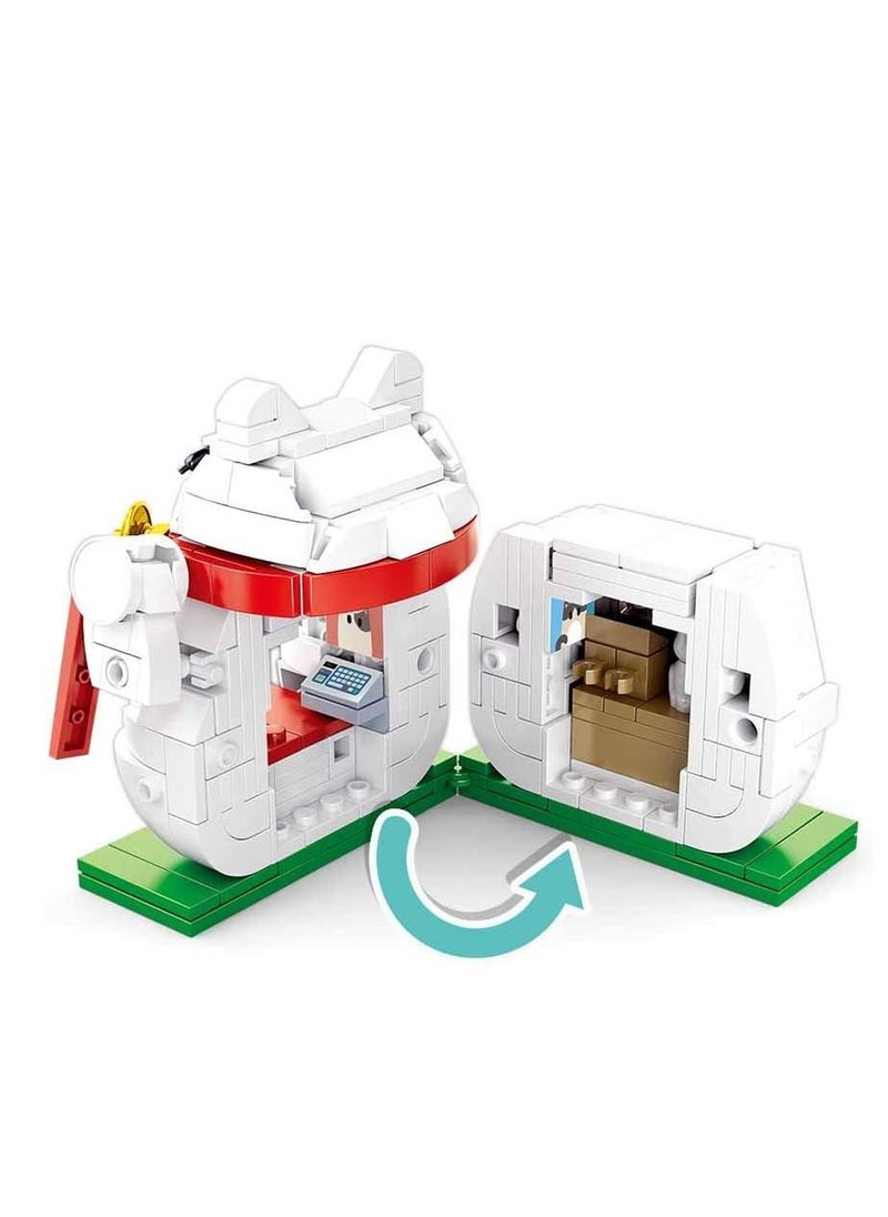 Sluban Sluban - Creator Wonders Cat Shop 323 Pieces - M38-B0818  - Image 3