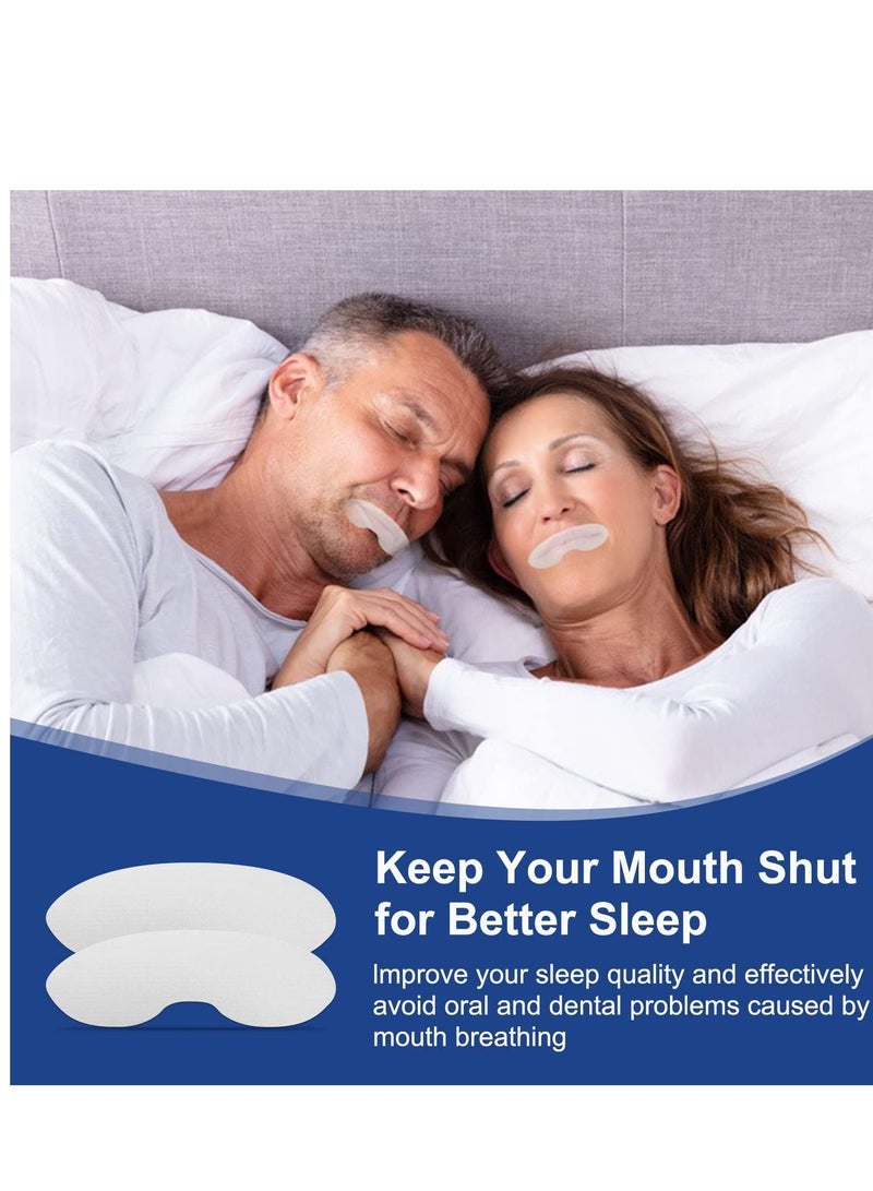 SYOSI شرائط النوم شريط الفم ترقية شرائط الفم المضادة للشخير لتحسين التنفس الأنف أقل التنفس والشخير تحسين النوم ليلا للرجال النساء 90 جهاز كمبيوتر شخصى - Image 3