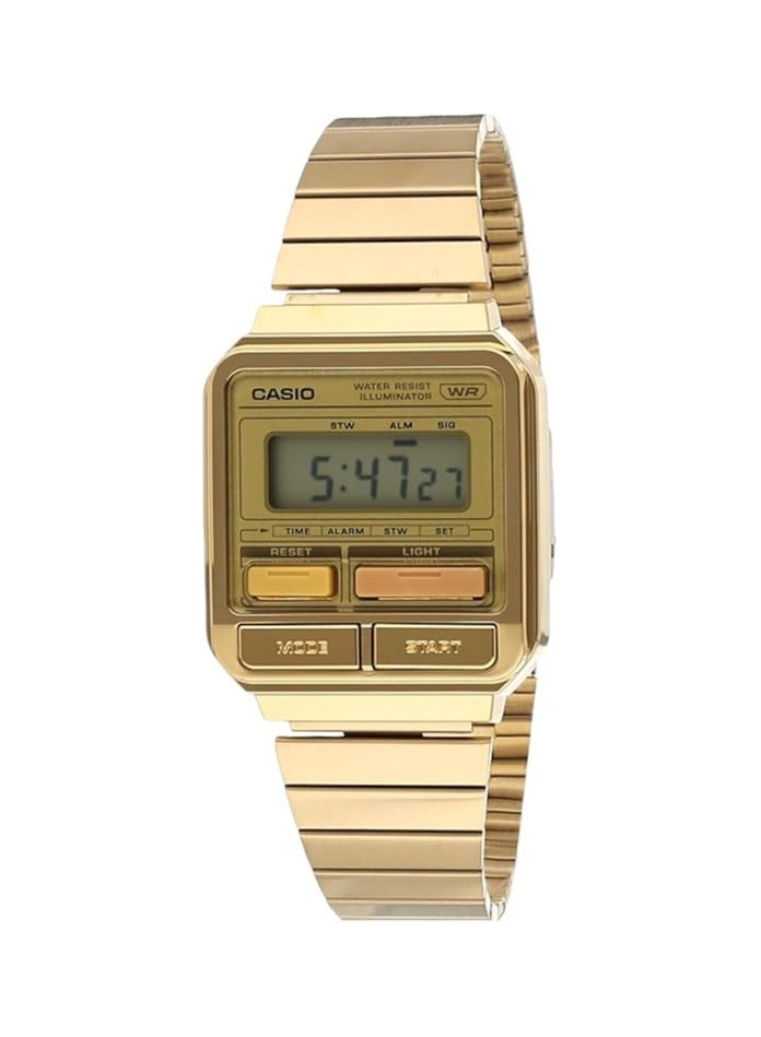 Casio New Vintage Digital Stainless Steel Watch A120WEG-9ADF - Image 1