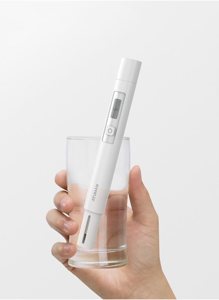 ATuMan - ATuMan TDS Meter, Digital Water Quality Tester, High Accuracy Pen Type Reliable User-Friendly Turbidity Temperature Meter, Professional Testing for Hydroponics, Household Drinking, Aquarium and Pool - Image 1