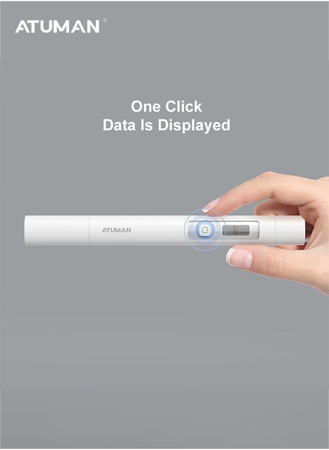 ATuMan - ATuMan TDS Meter, Digital Water Quality Tester, High Accuracy Pen Type Reliable User-Friendly Turbidity Temperature Meter, Professional Testing for Hydroponics, Household Drinking, Aquarium and Pool - Image 1