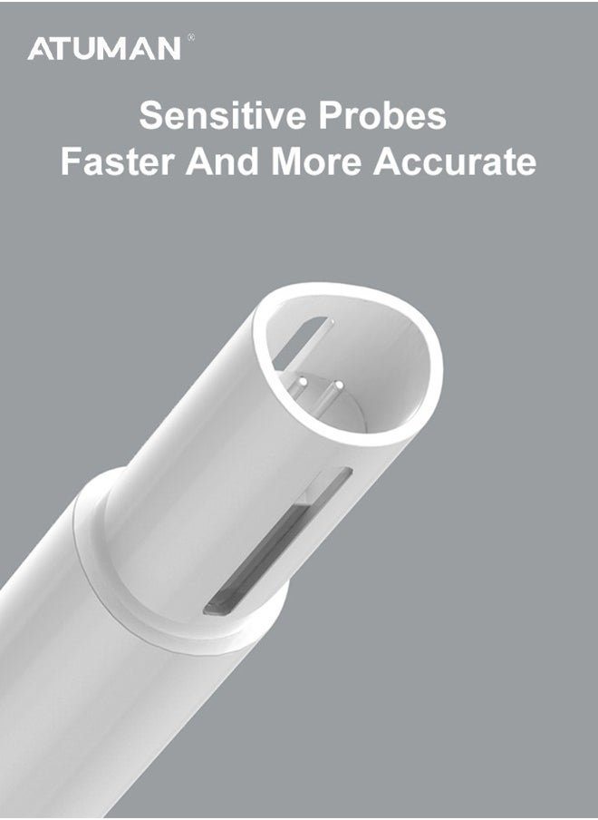 ATuMan - ATuMan TDS Meter, Digital Water Quality Tester, High Accuracy Pen Type Reliable User-Friendly Turbidity Temperature Meter, Professional Testing for Hydroponics, Household Drinking, Aquarium and Pool - Image 1