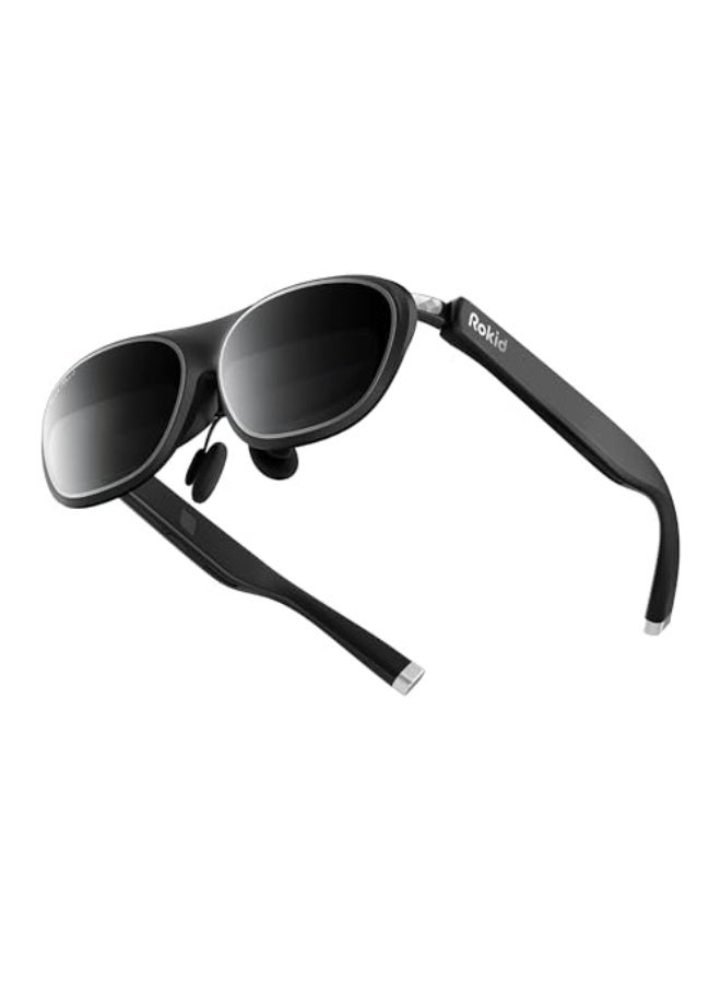 Rokid Max 2 AR, 215" Micro OLED Display, 50° FOV, 600 nits Brightness, Compatible with Smartphones, Steam Deck, ROG and More, Immersive Wearable Gaming Display - Image 1