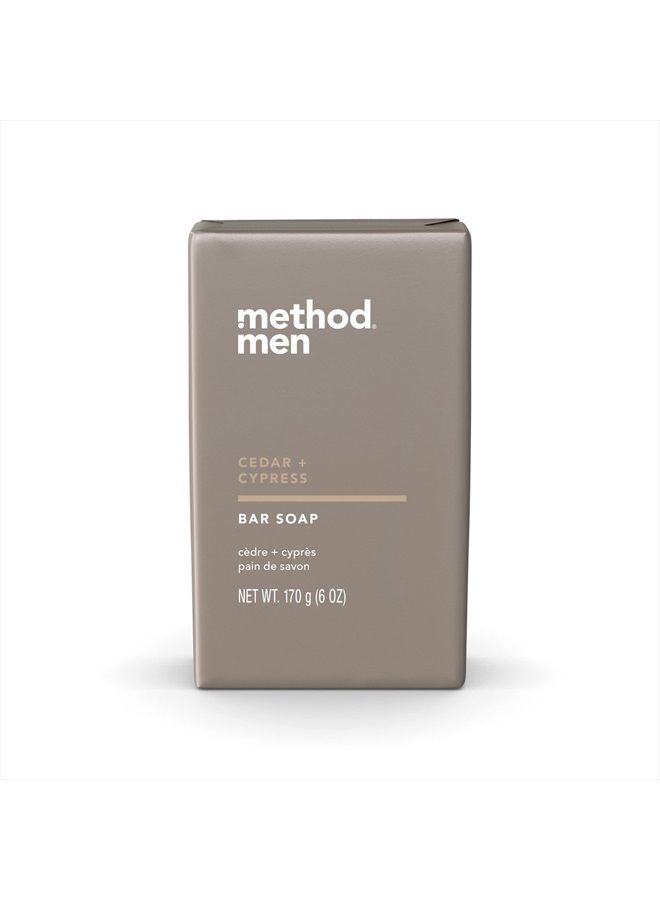 Method صابون بار للرجال من ميثود - خشب الأرز والسرو، 170 غرام - Image 1