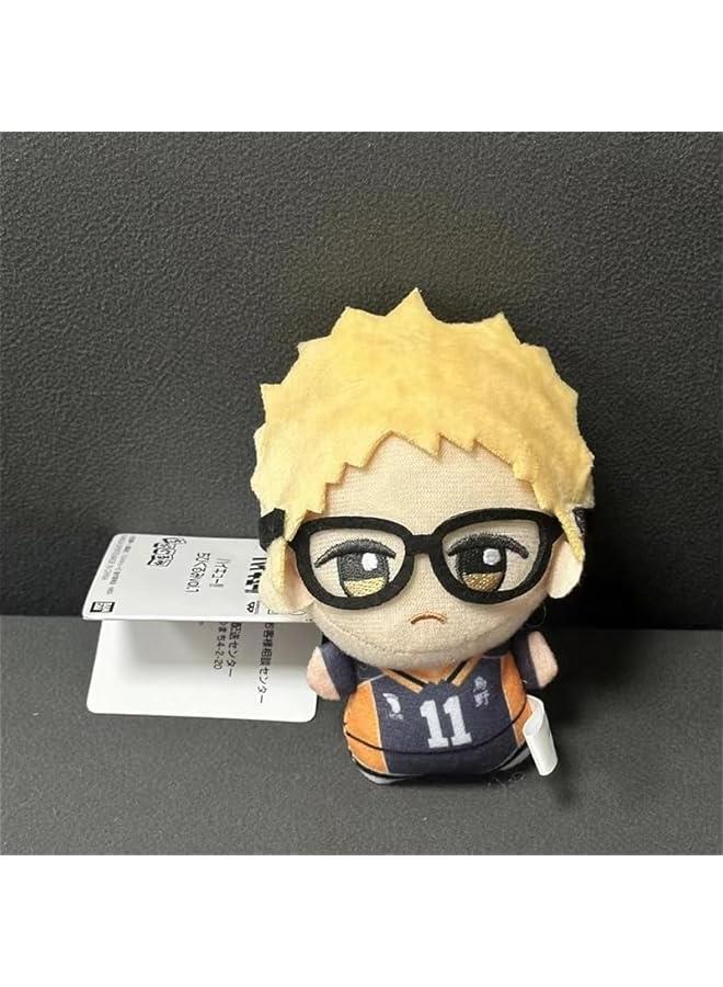 Tobio Kageyama Soft Figure Keychain Schoolbag Wallet Pendant Charm, Anime Figure Mini Hug Pillow Decoration  - Image 3