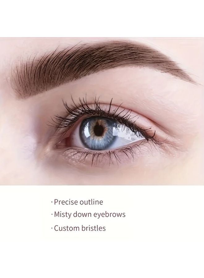 2pcs Eyebrow Brush Set 3D Hairline Drawing Multi Functional Makeup Tools - Image 4