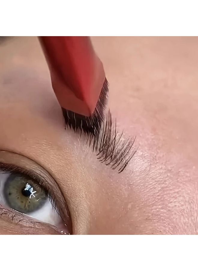 2pcs Eyebrow Brush Set 3D Hairline Drawing Multi Functional Makeup Tools - Image 2