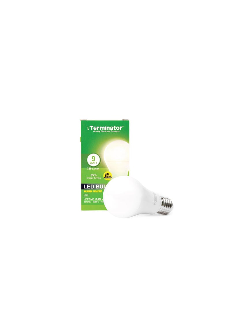 Terminator Terminator LED Bulb 9W Warm White E-27 