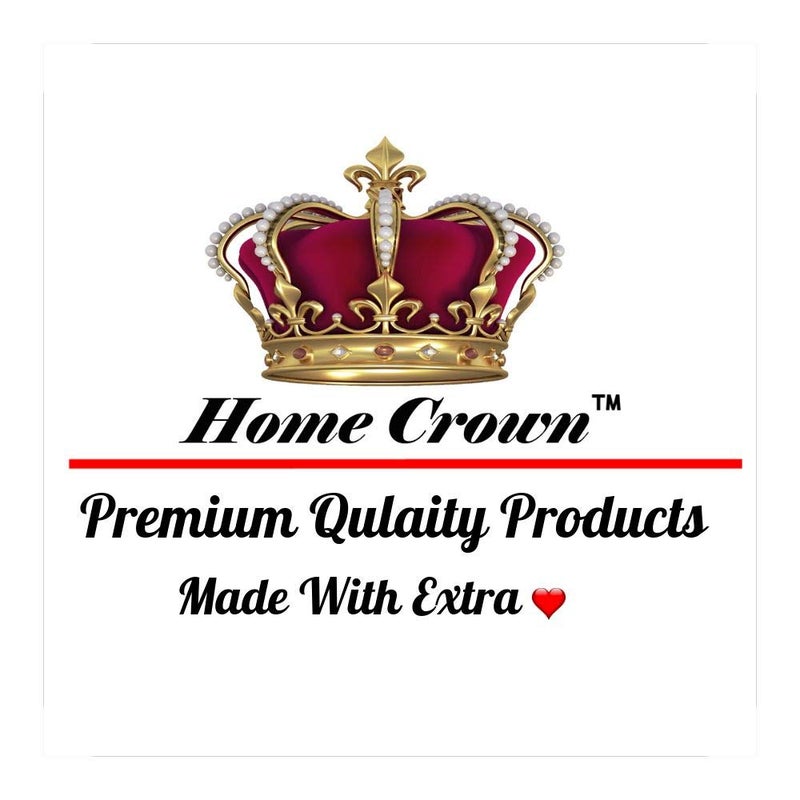 HOMECROWN 3D Design PVC Waterproof 4 Seater Center Table Cover with Golden Lace 60 X 40inches Clear Color - Image 5