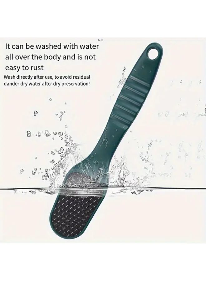 Painless Nano Glass Foot File Blue Dead Skin Remover Heel Scraper Wound Tissue Remover Foot Care Tool Gentle Wet Dry Feet Use Glass Etching Technology - Image 3