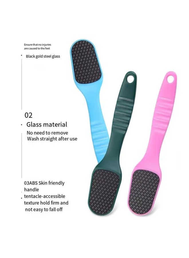 Painless Nano Glass Foot File Blue Dead Skin Remover Heel Scraper Wound Tissue Remover Foot Care Tool Gentle Wet Dry Feet Use Glass Etching Technology - Image 5