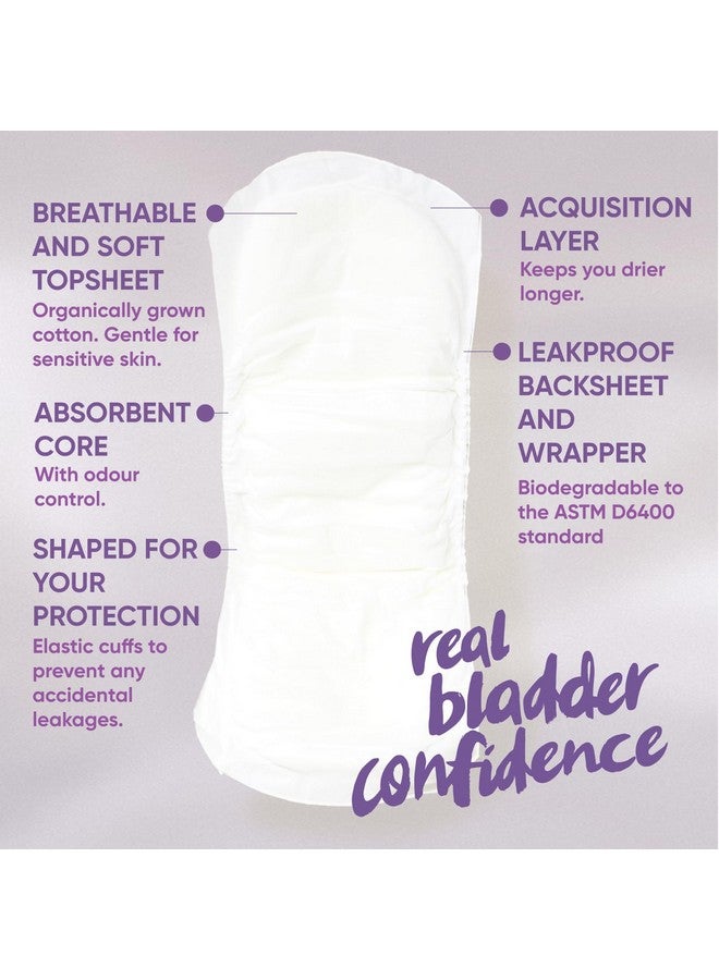 Oi | Organic Initiative Incontinence Pads, Organic Cotton Topsheet, Highly Absorbent up to 23.5 floz, Odor Control, Breathable and Hypoallergenic, Ultimate (Length 16.1") 20 Pads - Image 3