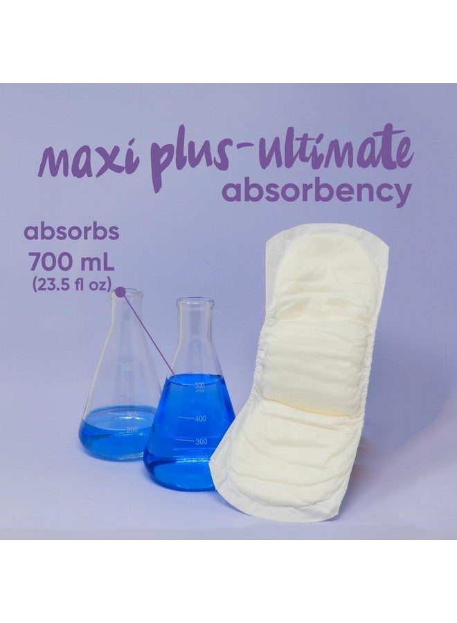 Oi | Organic Initiative Incontinence Pads, Organic Cotton Topsheet, Highly Absorbent up to 23.5 floz, Odor Control, Breathable and Hypoallergenic, Ultimate (Length 16.1") 20 Pads - Image 2