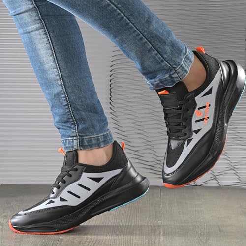 Centrino Casual Shoe for Men | Cushioned Insole | Stylish Shoe |Sporty Lace-Up Design| Sneakers for Boys & Men 6831-1 - Image 2