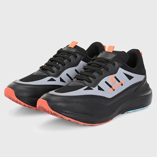 Centrino Casual Shoe for Men | Cushioned Insole | Stylish Shoe |Sporty Lace-Up Design| Sneakers for Boys & Men 6831-1 - Image 3