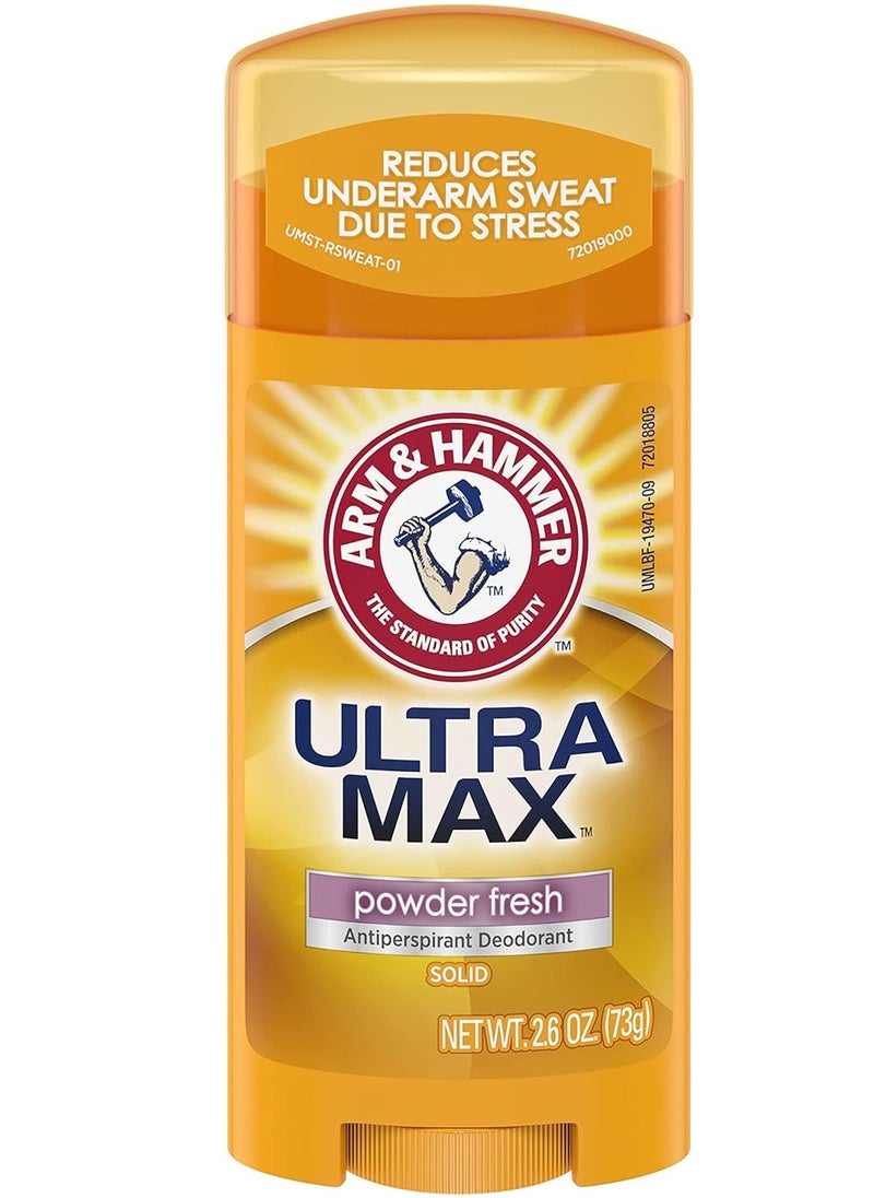 Arm & Hammer Pack Of 4 Arm And Hammer Ultra Max Powder Fresh 73 Gm  - Image 3