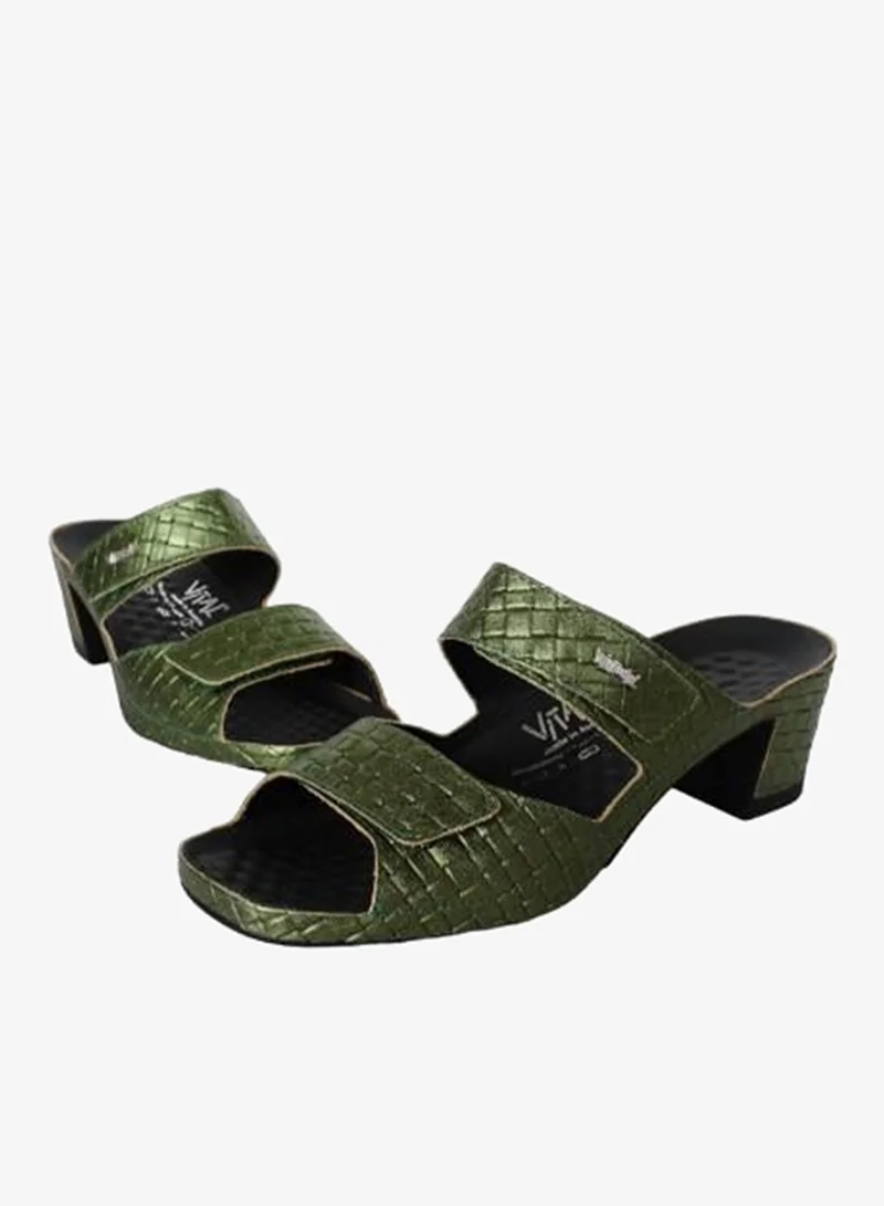 Vital Green 148-1047 Vital Ladies Joy - Grito Sandals 05204 Green for Women | Best Price UAE