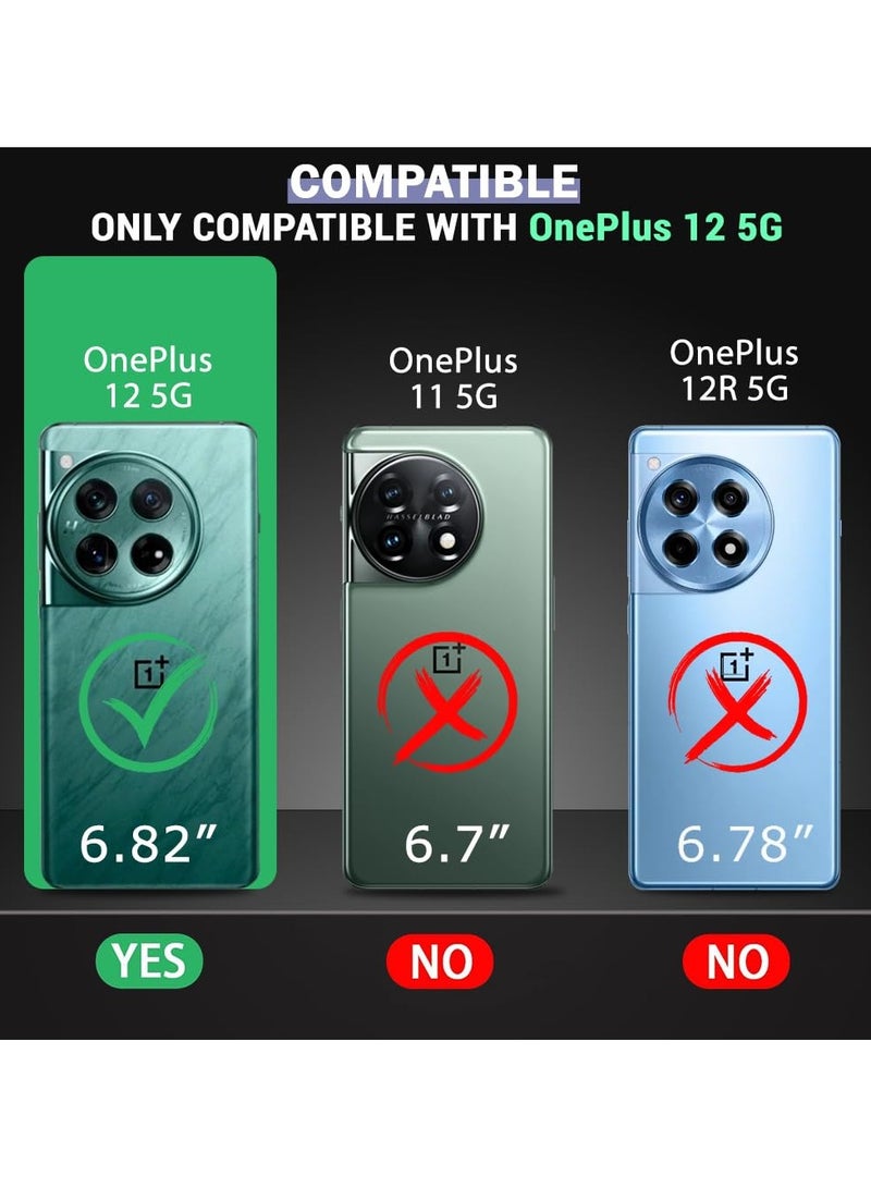 AROAQ Crystal Clear Back Cover Case for OnePlus 12 5G | 360 Degree Protection | Shock Proof Design | Transparent Back Cover Case for OnePlus 12 5G (PC & TPU, Transparent Bumper) - Image 2