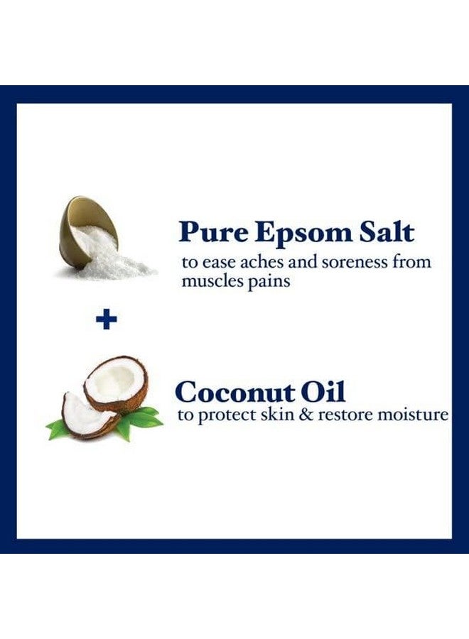 Dr Teal's Dr Teal's Epsom Salt Body Scrub Nourish & Protect with Coconut Oil & Essential Oils, 454g | With Pure Epsom Salt  - Image 2