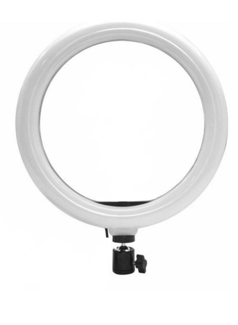 DUSALA 12-Inch LED Dimmable Photography Ring Light White, 3 Lighting Modes,Brightness Adjustable for Live Streaming Selfie Photography Video Shooting - Image 2