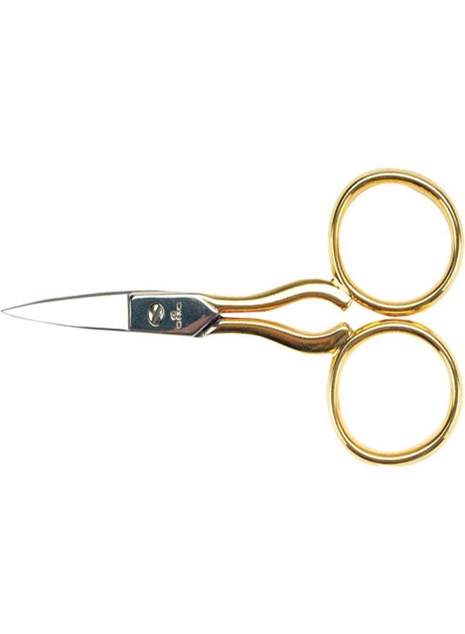 DMC 6123/3 Embroidery Scissor, 3-3/4-Inch, Gold/Silver - Image 2