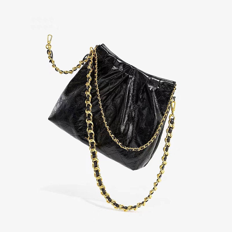 Mother And Child Chain Bag Women'S Style Bag Large Capacity Women'S Garbage Bag Bag Small All-Match Tote Vagrant Bag - Image 5