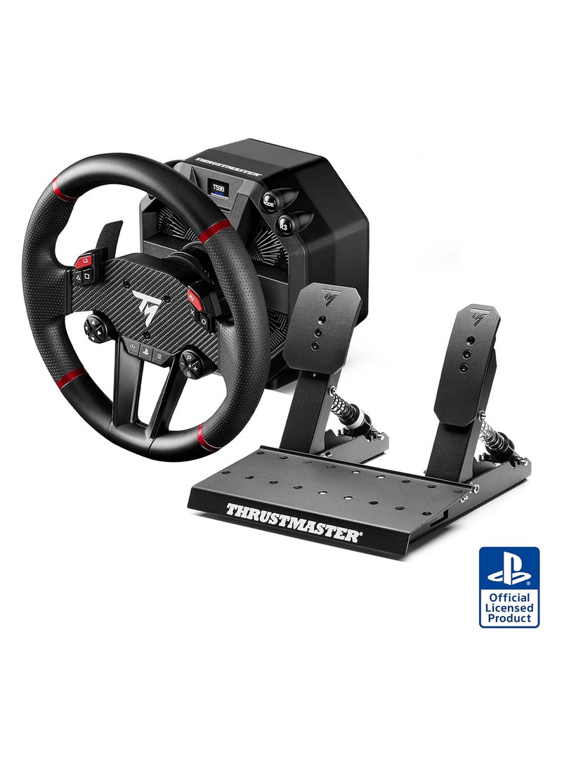 Thrustmaster T598, Direct Axial Drive Force Feedback Racing Wheel for PS5, PS4, PC - Image 1