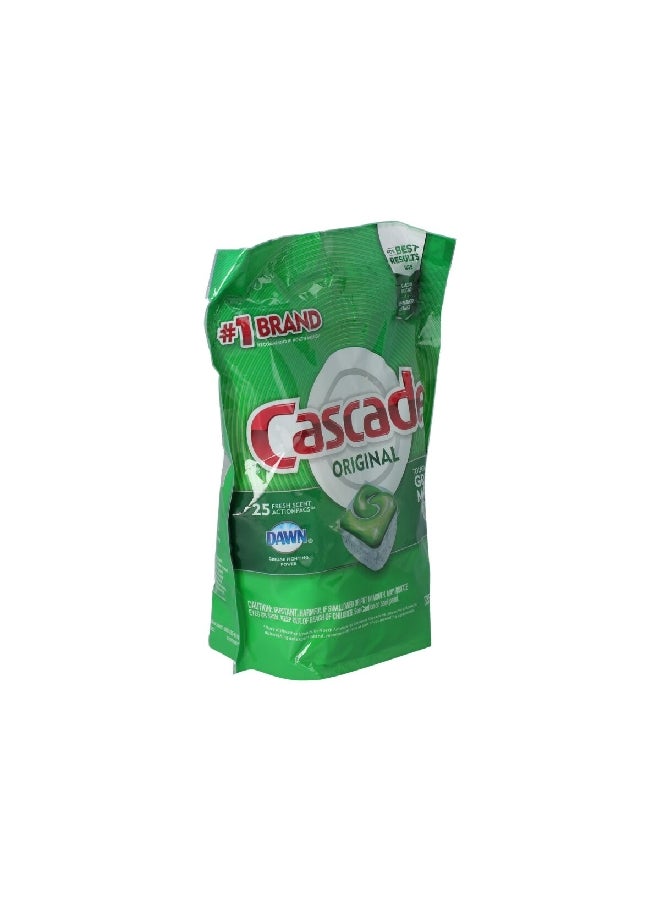 Cascade 25-Piece Original Actionpacs Dishwasher Pod 385g - Image 2