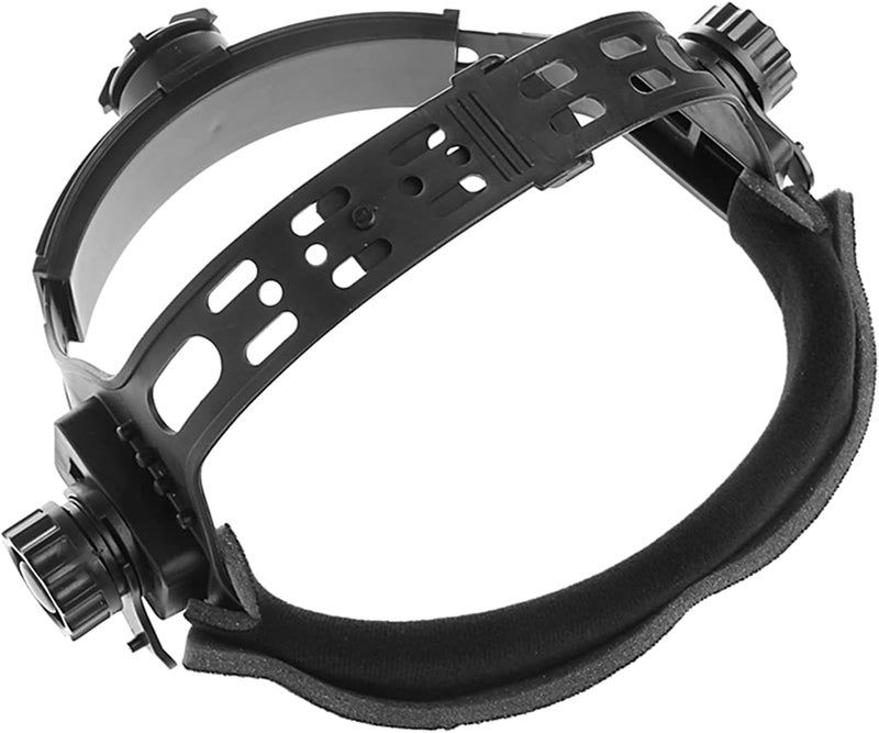 klarako PP Material Welding Headgear Replacement Mask Headband Hollow Design for Welding Helmets Black Single Headband - Image 4
