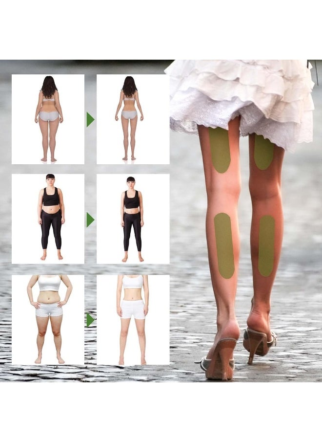 Generic HerbalLegs Plasters, Herbal Leg Lifting Sticker, Leg Slimming Patches, Herbal Legs Cellulite Reduction Plasters, Natural Leg Fat Burners Lifting Sticker Firming & Cellulite Sticker (2box)  - Image 3