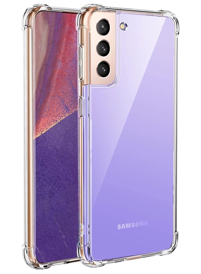 Bills Samsung S21 Plus Ultra-Thin TPU Case - Crystal Clear Protective Cover with Reinforced Shock-Absorbent Corners - Image 1