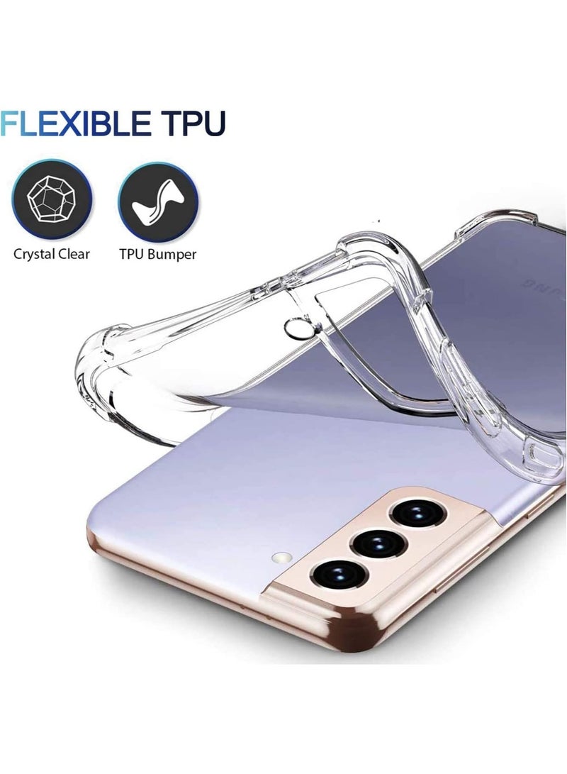 Bills Samsung S21 Plus Ultra-Thin TPU Case - Crystal Clear Protective Cover with Reinforced Shock-Absorbent Corners - Image 3