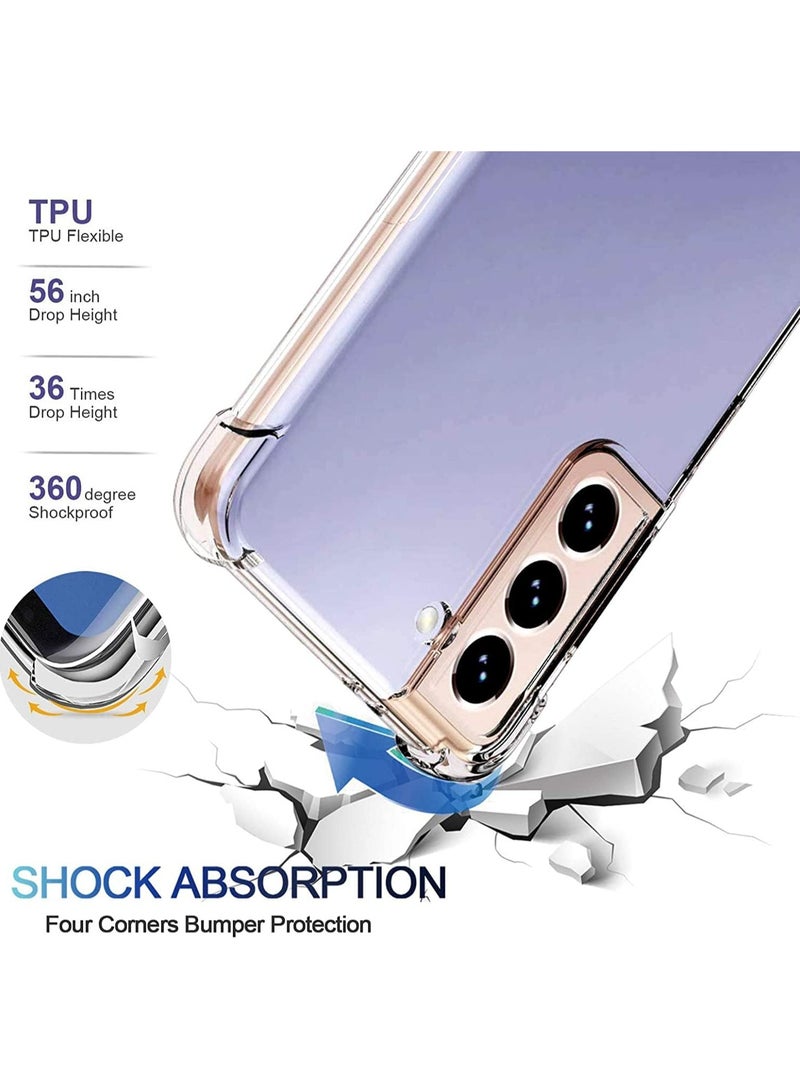 Bills Samsung S21 Plus Ultra-Thin TPU Case - Crystal Clear Protective Cover with Reinforced Shock-Absorbent Corners - Image 2