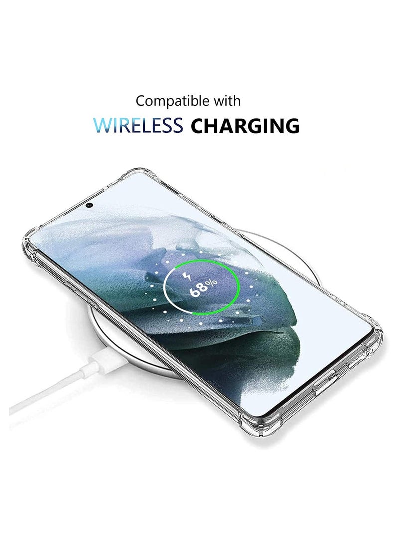 Bills Samsung S21 Plus Ultra-Thin TPU Case - Crystal Clear Protective Cover with Reinforced Shock-Absorbent Corners - Image 4
