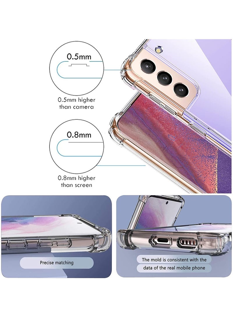 Bills Samsung S21 Plus Ultra-Thin TPU Case - Crystal Clear Protective Cover with Reinforced Shock-Absorbent Corners - Image 5