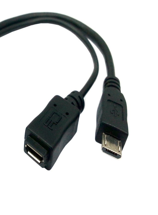 chenyang Micro USB Male to USB 2.0 Female OTG Cable with Micro USB Auxiliary Power Supply(can only Charge External Devices) - Image 4