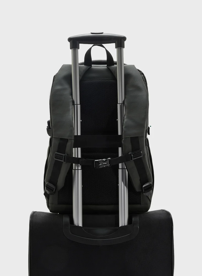 Robert Wood Padded Back Support Casual Backpack