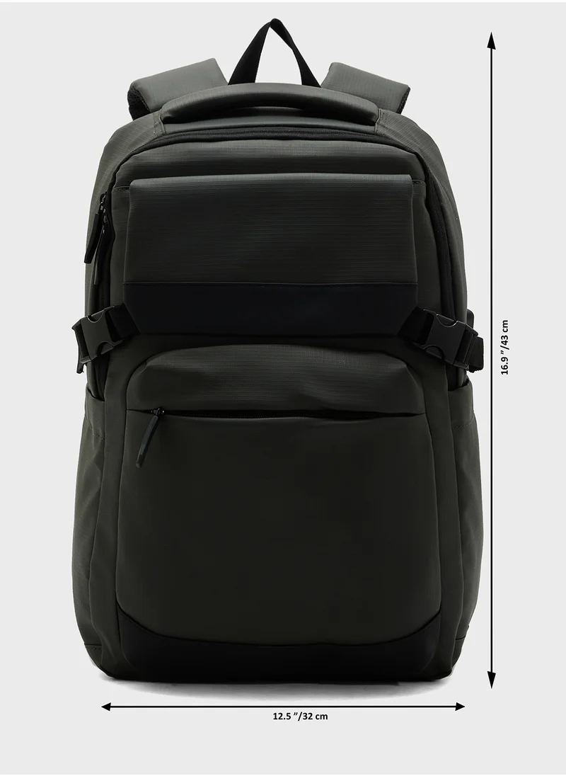 روبرت وود Padded Back Support Casual Backpack